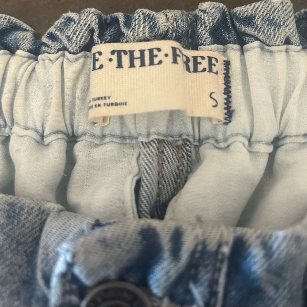 Free People Hazel Pull-On Drop Waist Jeans    Sz S - Picture 6 of 10